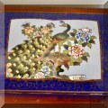 D20. Inaba Cloisonne box with peacock design. 